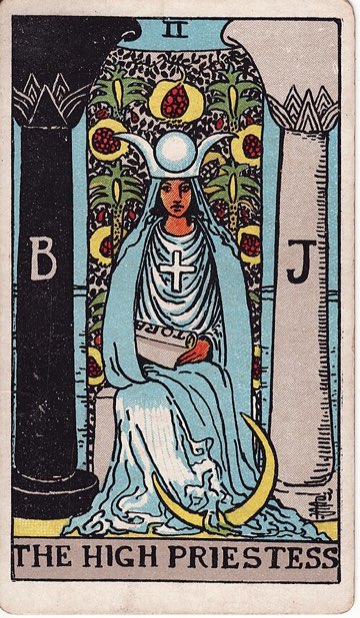 The High Priestess 카드