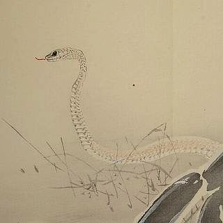 뱀띠 그림